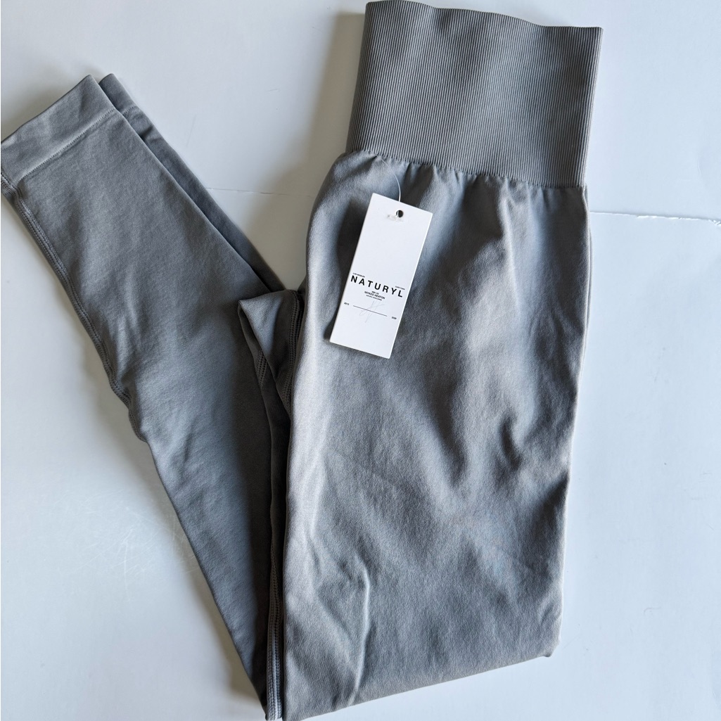 Nwt!! Nvgtn Seamless Leggings High Waisted Compression Tummy Control Gray S